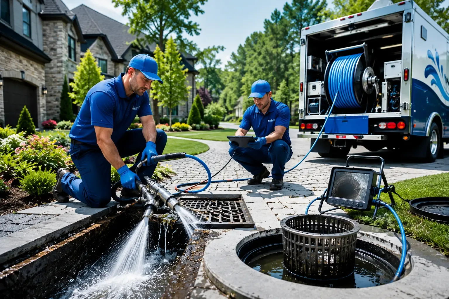 Local outdoor drain cleaning professionals in Brownwood, MO